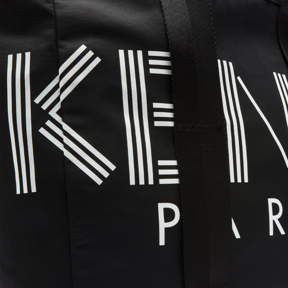 KENZO Women's Large Nylon Paris Logo Tote Bag - Black