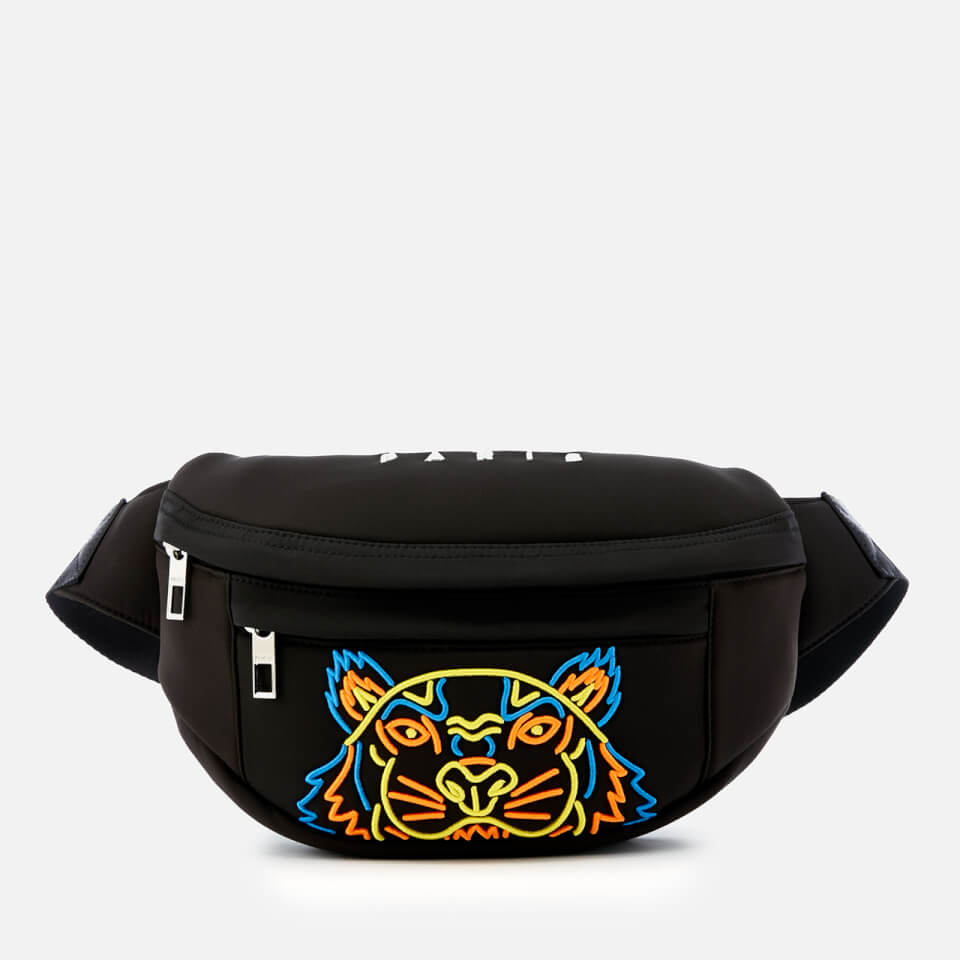KENZO Men s Neoprene Tiger Bum Bag Black Coggles
