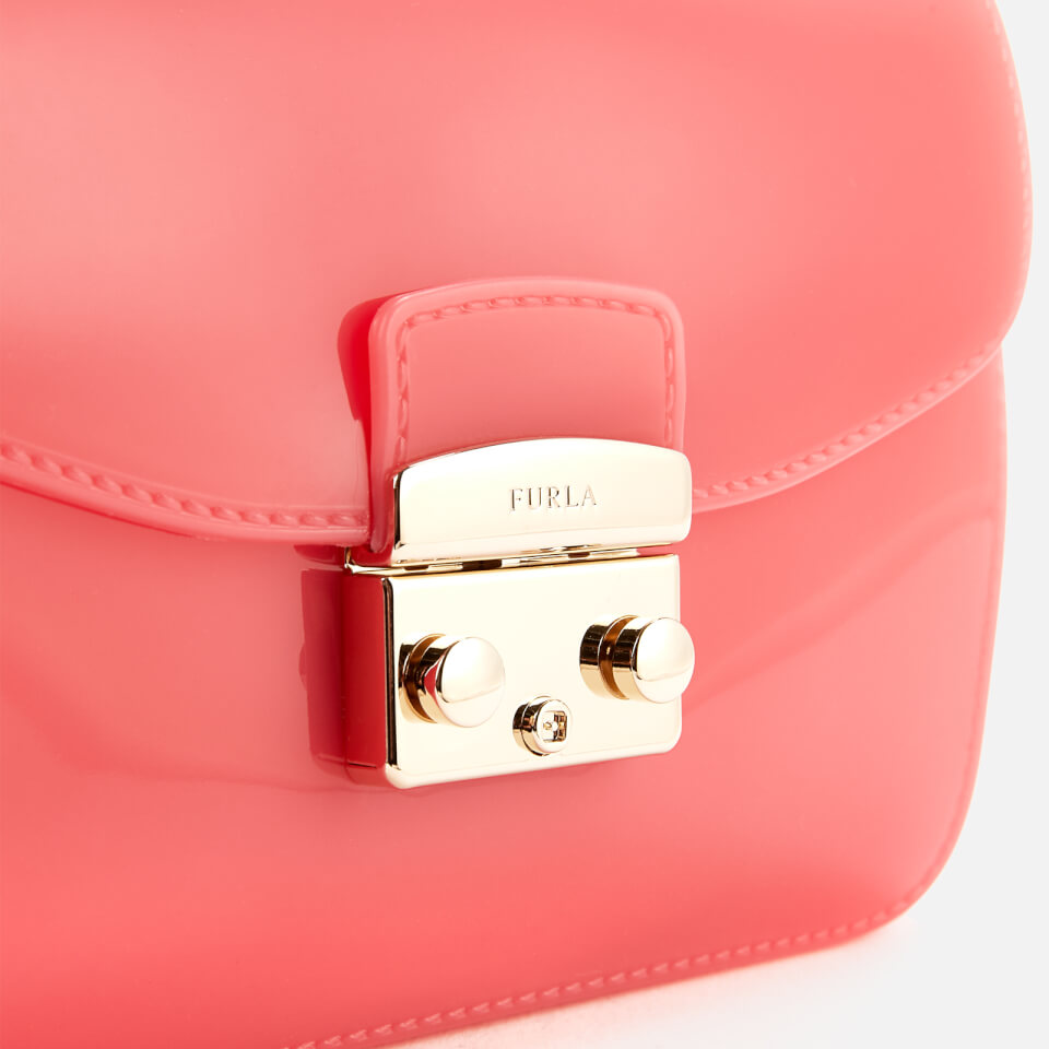 Furla Women's Candy Meringa Mini Cross Body Bag - Mandarin