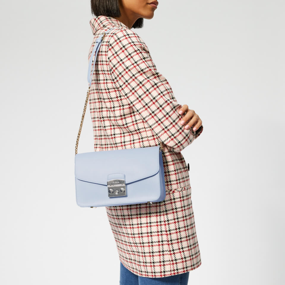 Furla Women's Metropolis Small Shoulder Bag - Blue