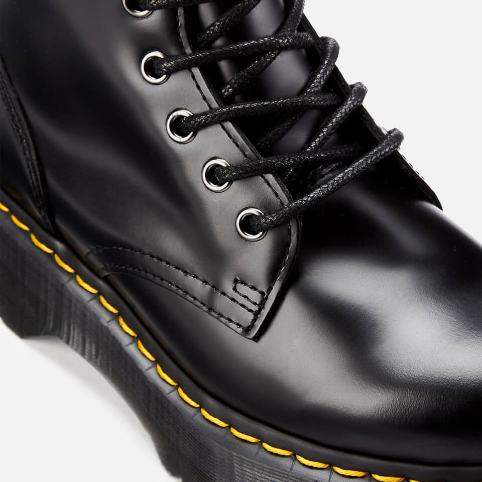 Dr. Martens Jadon Polished Smooth Leather 8-Eye Boots - Black ...