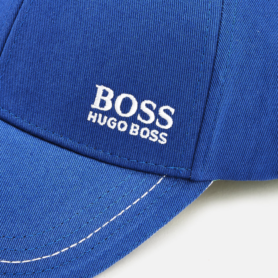BOSS Men's Embroidered Logo Cap - Blue