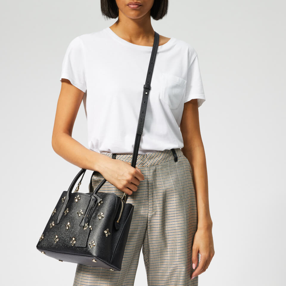 Kate Spade New York Women s Margaux Spade Stud Medium Tote Bag Black