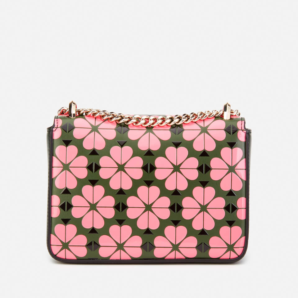 Kate Spade New York Women's Amelia Spade Flower Small Shoulder Bag - Bright Pink Multi