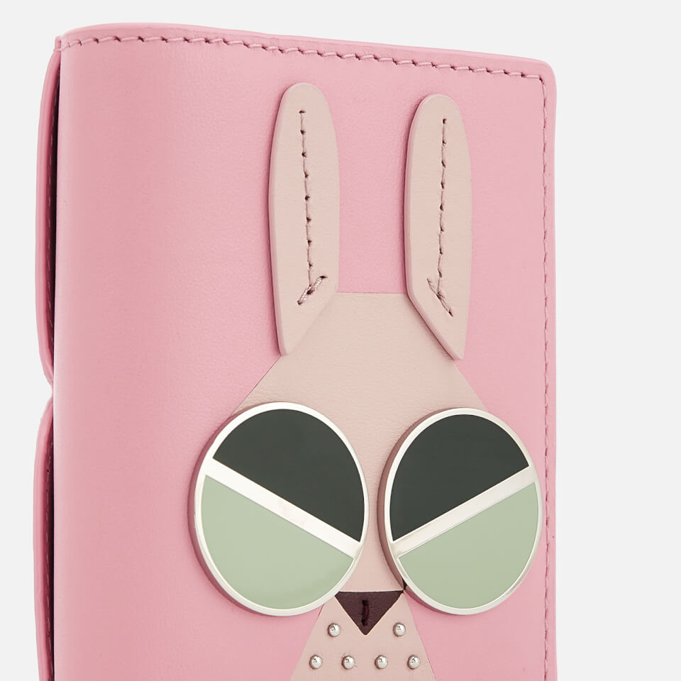 Kate Spade New York Women's Spademals Money Bunny Card Case - Rococo Pink