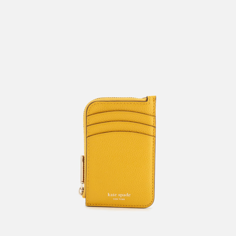 Blk breed Wht Margaux Zip Cardholder