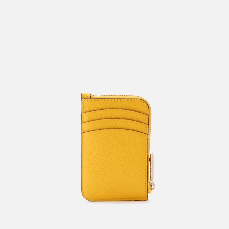 Kate Spade New York Women's Margaux Zip Card Holder - Vibrant Canary