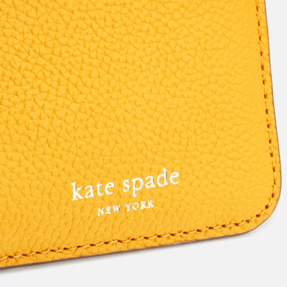 Kate Spade New York Women's Margaux Zip Card Holder - Vibrant Canary