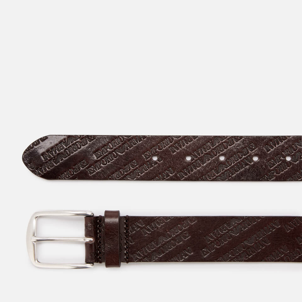 Emporio Armani Men's Smart Leather Belt - T.Moro