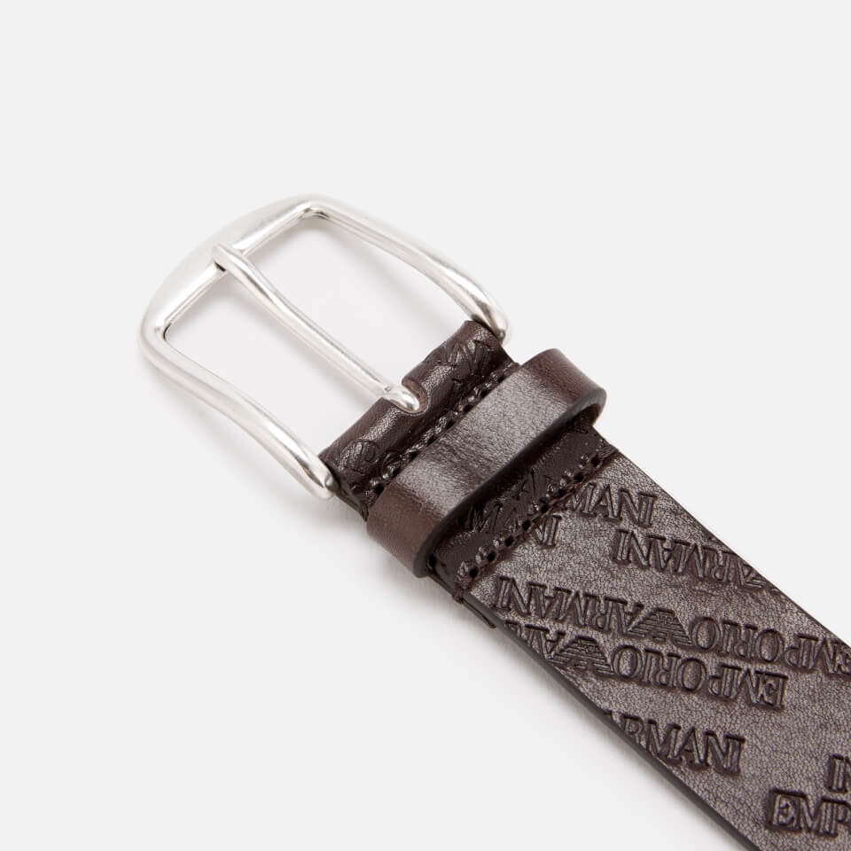 Emporio Armani Men's Smart Leather Belt - T.Moro