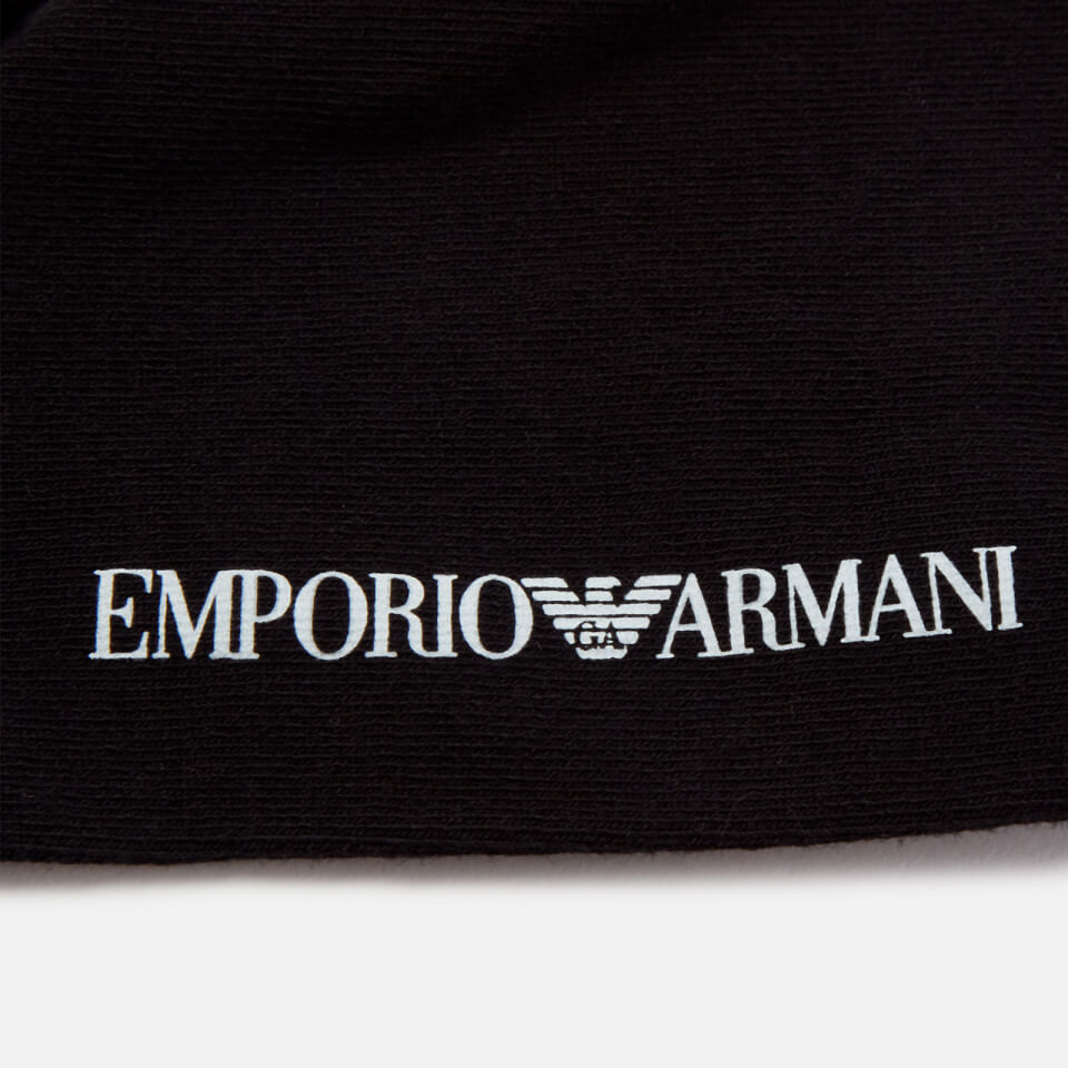 Emporio Armani Men's 2 Pack Socks - White/Black