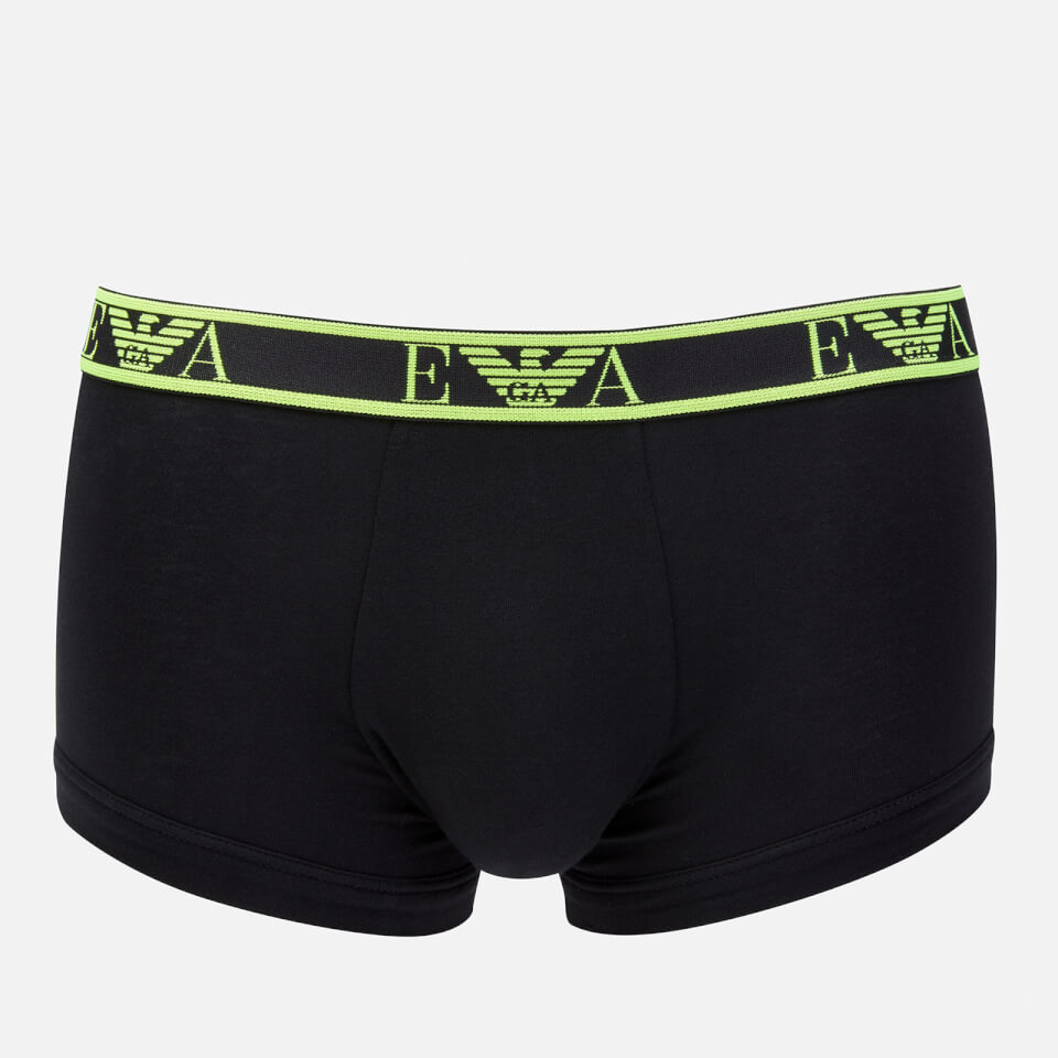 Emporio Armani Men's 3 Pack Boxer Shorts - Nero
