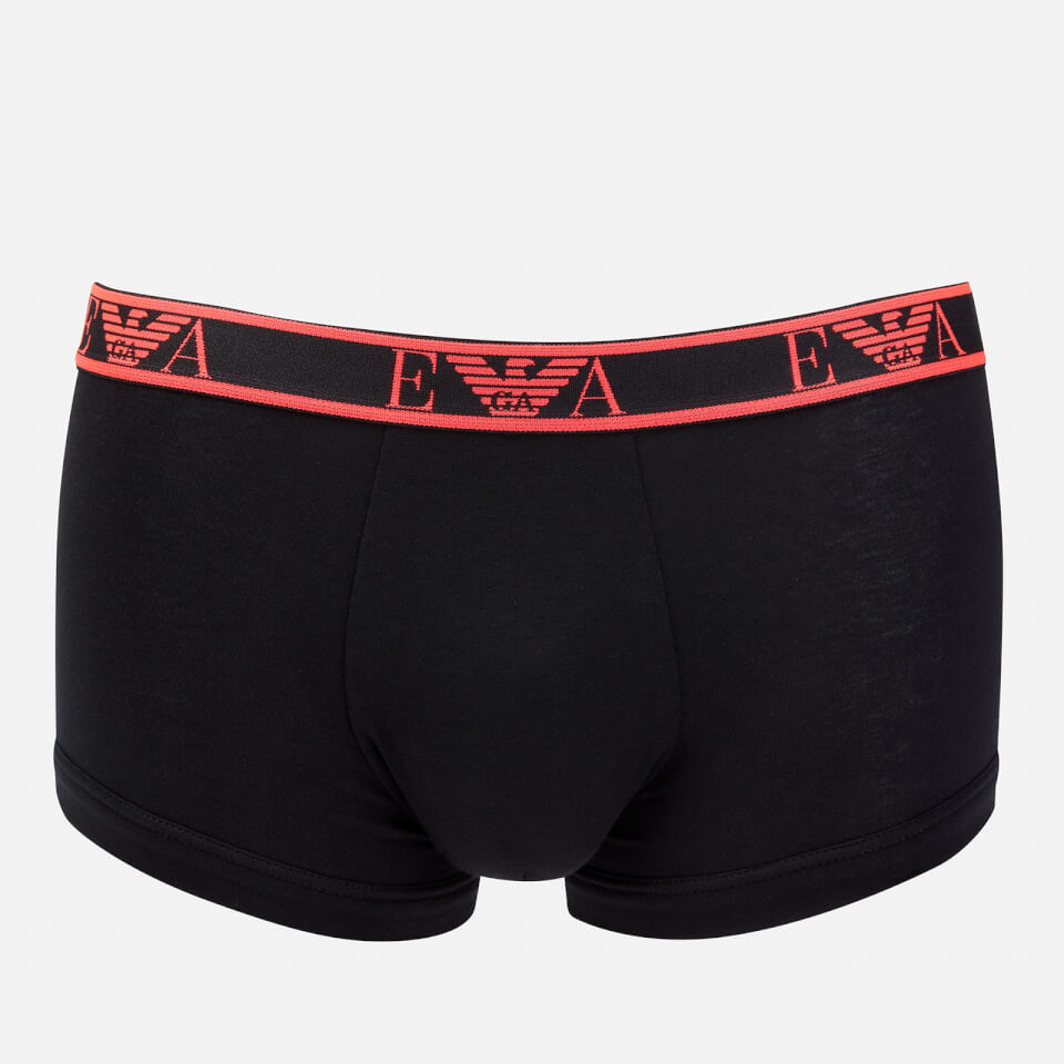 Emporio Armani Men's 3 Pack Boxer Shorts - Nero