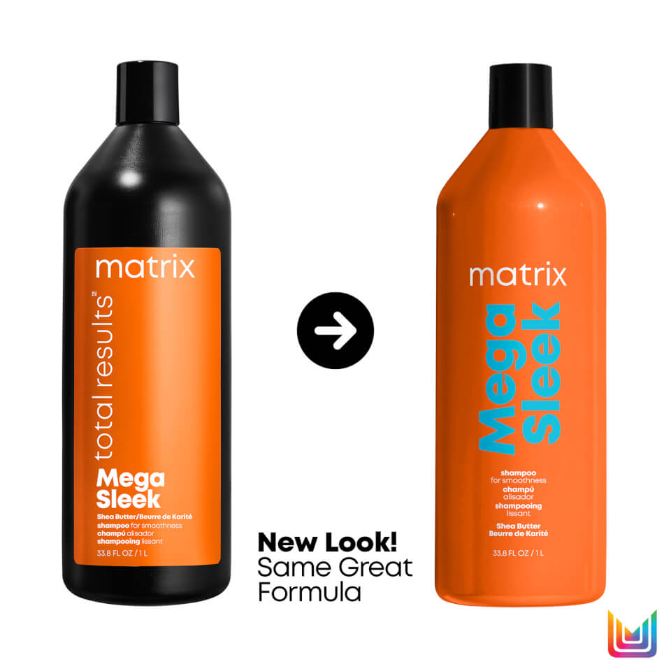 Matrix Total Results Mega Sleek Shea Butter Smoothing Shampoo for Frizzy Hair 1000ml