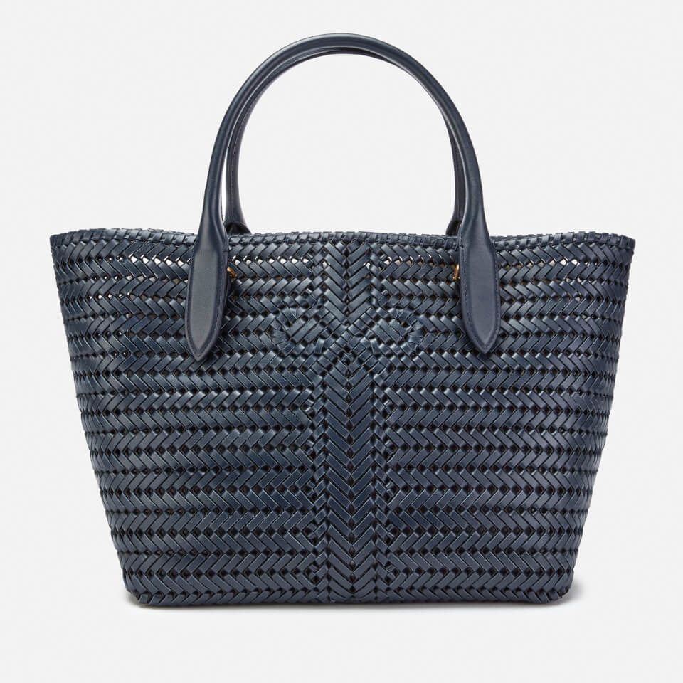 Anya Hindmarch Women's The Neeson Calf Leather Tote Bag - Marine