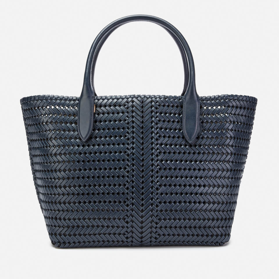 Anya Hindmarch Women's The Neeson Calf Leather Tote Bag - Marine