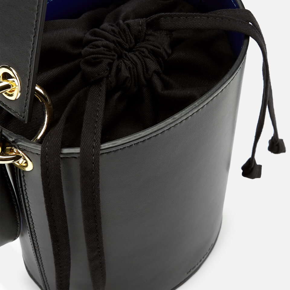 Whistles Women's Matilda Bucket Bag with Top Handle - Black