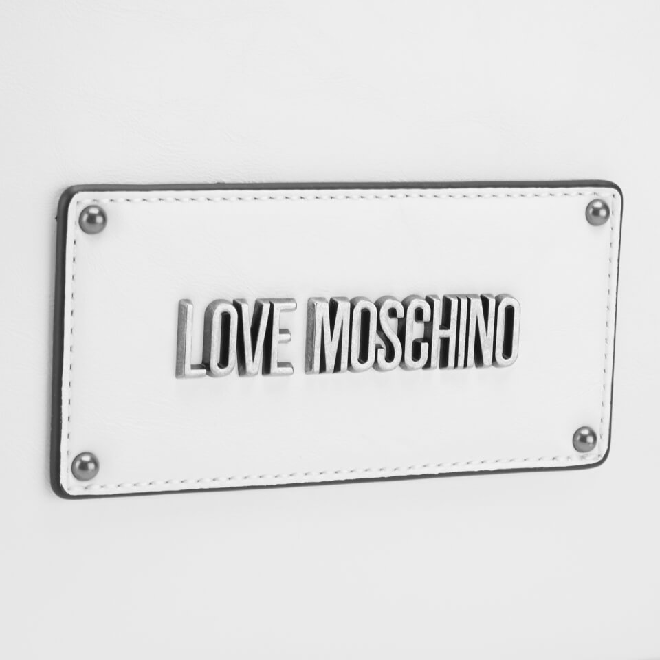 Love Moschino Women's Logo Tote Bag - White