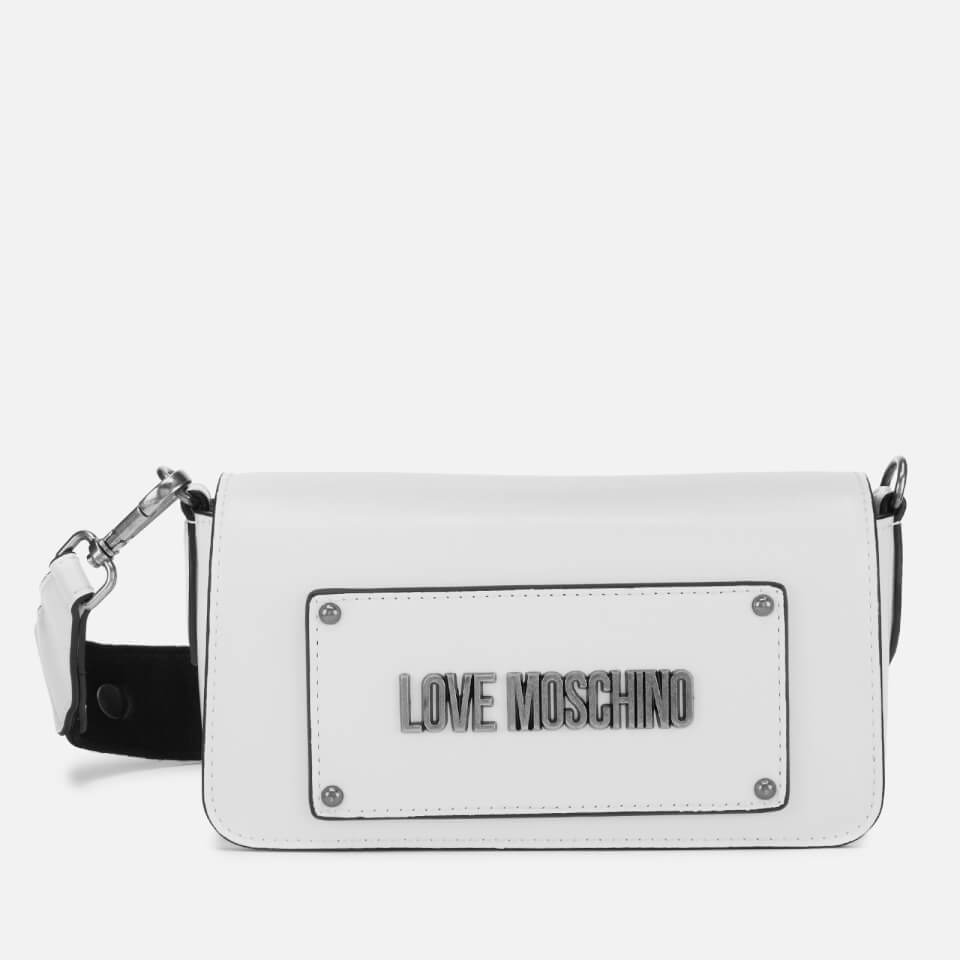 Love Moschino Women's Small Cross Body Bag - White