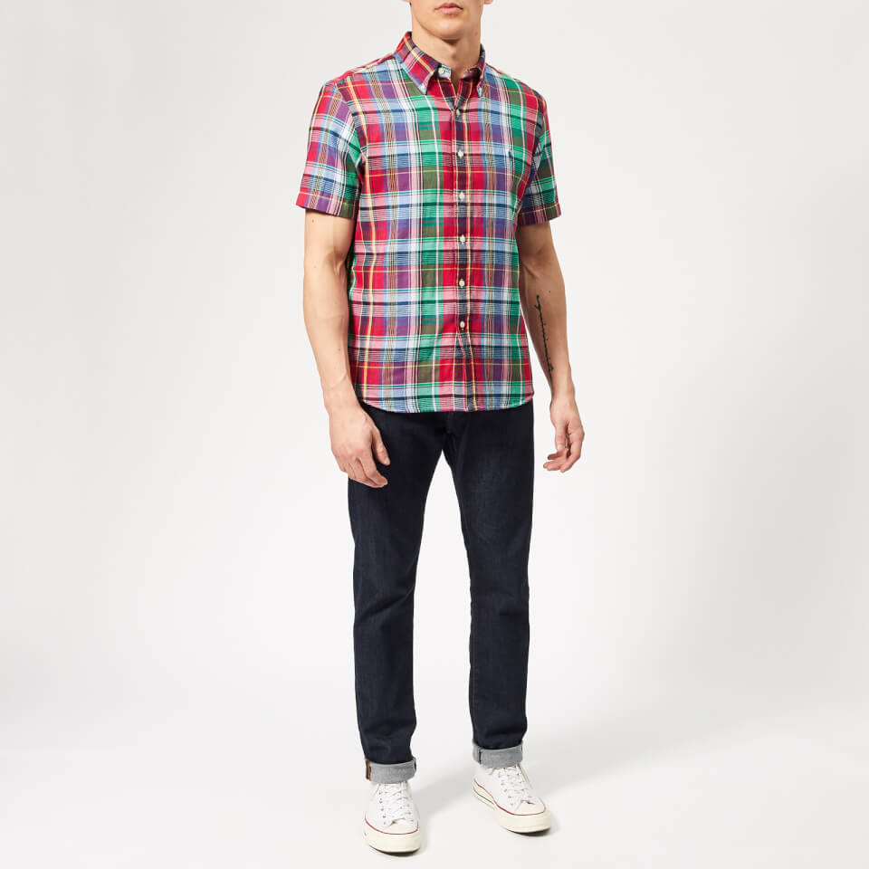 Ralph lauren short sleeve check shirt hotsell