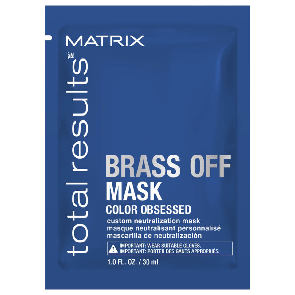 Matrix Total Results Brass Off Mask Sachet 30ml