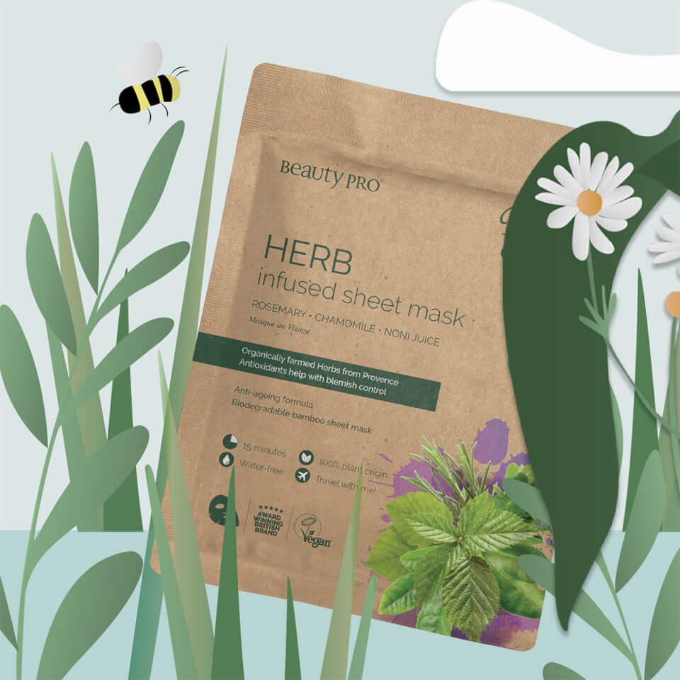 BeautyPro Herb Rebalancing Sheet Mask 22ml