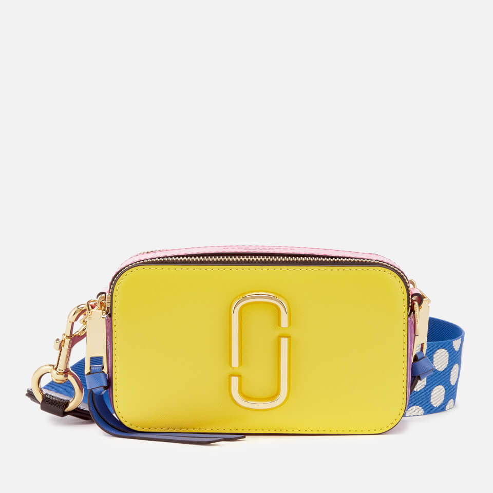 Marc Jacobs Women's Snapshot Bag - Lemon Multi