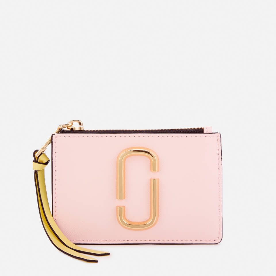 Marc Jacobs Women's Top Zip Multi Wallet - Blush Multi
