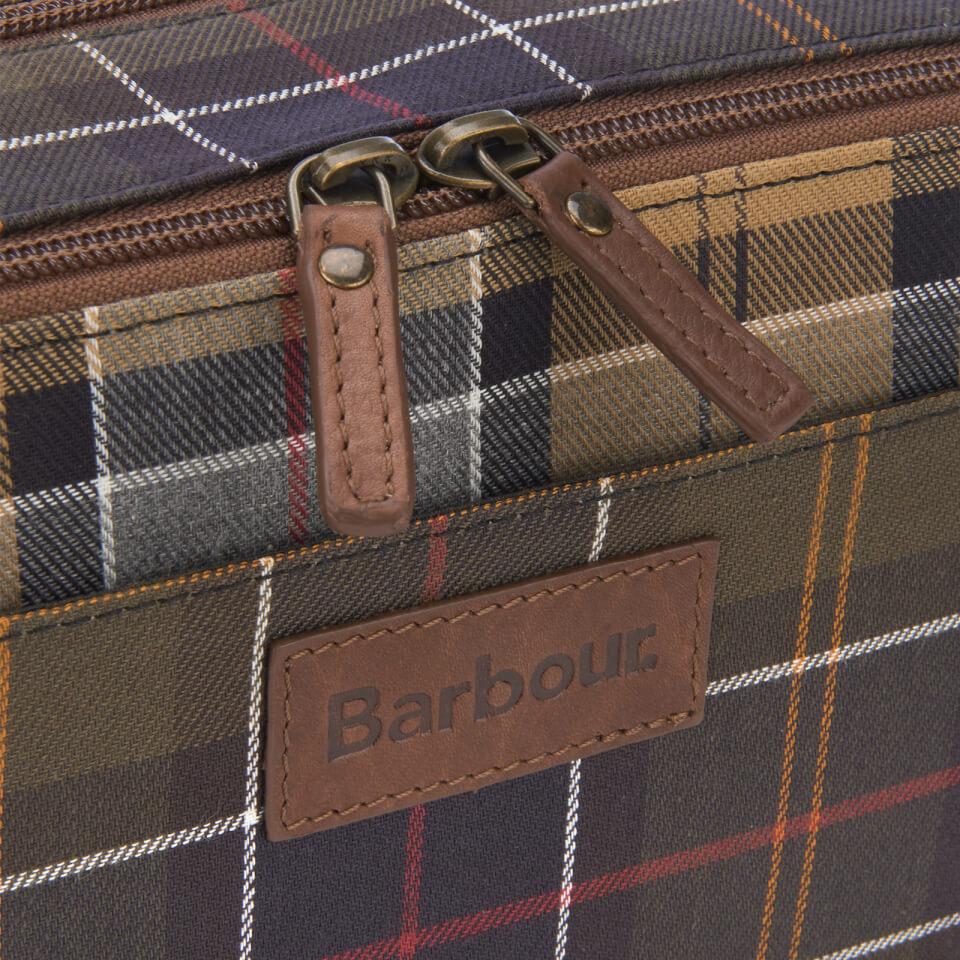 Barbour Men's Mixed Tartan Wash Bag - Multi