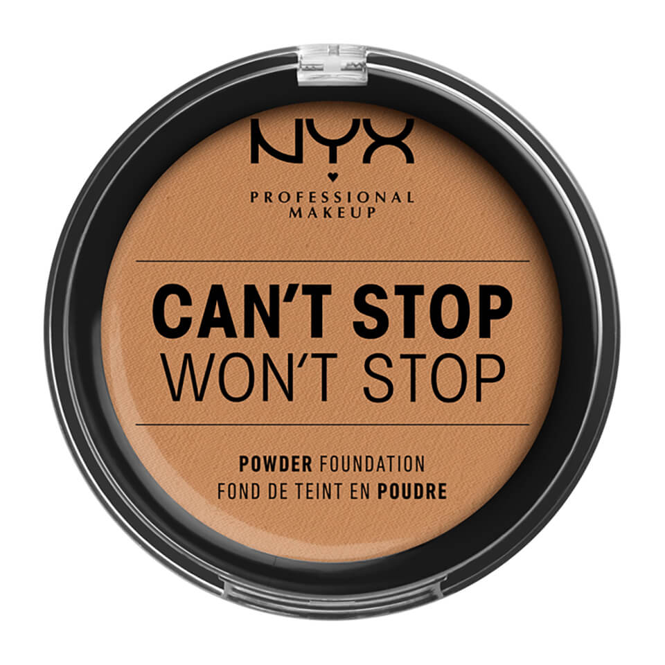 NYX Professional Makeup Can't Stop Won't Stop Powder Foundation Golden Honey 10.7g