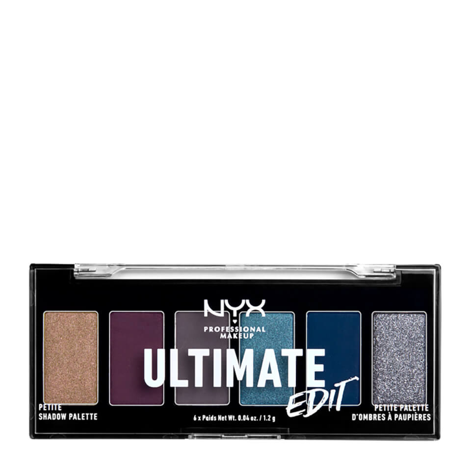 NYX Professional Makeup Ultimate Edit Petite Eye Shadow Palette - Ash