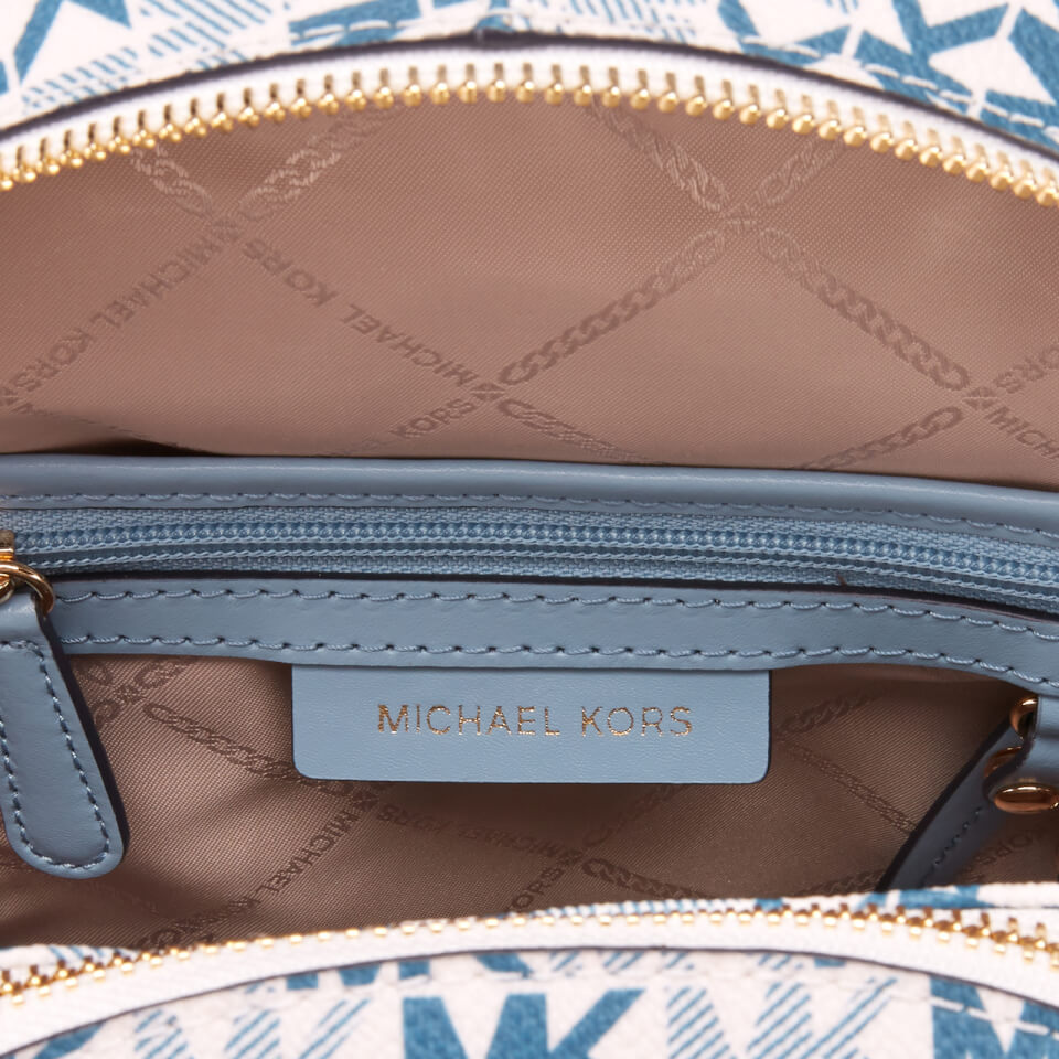 MICHAEL MICHAEL KORS Women's Rhea Zip Medium Backpack - Optic White