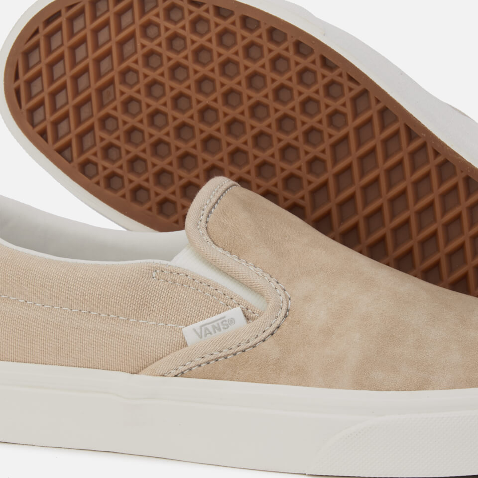Vans Washed Nubuck Slip On 59 Trainers Humus Blanc