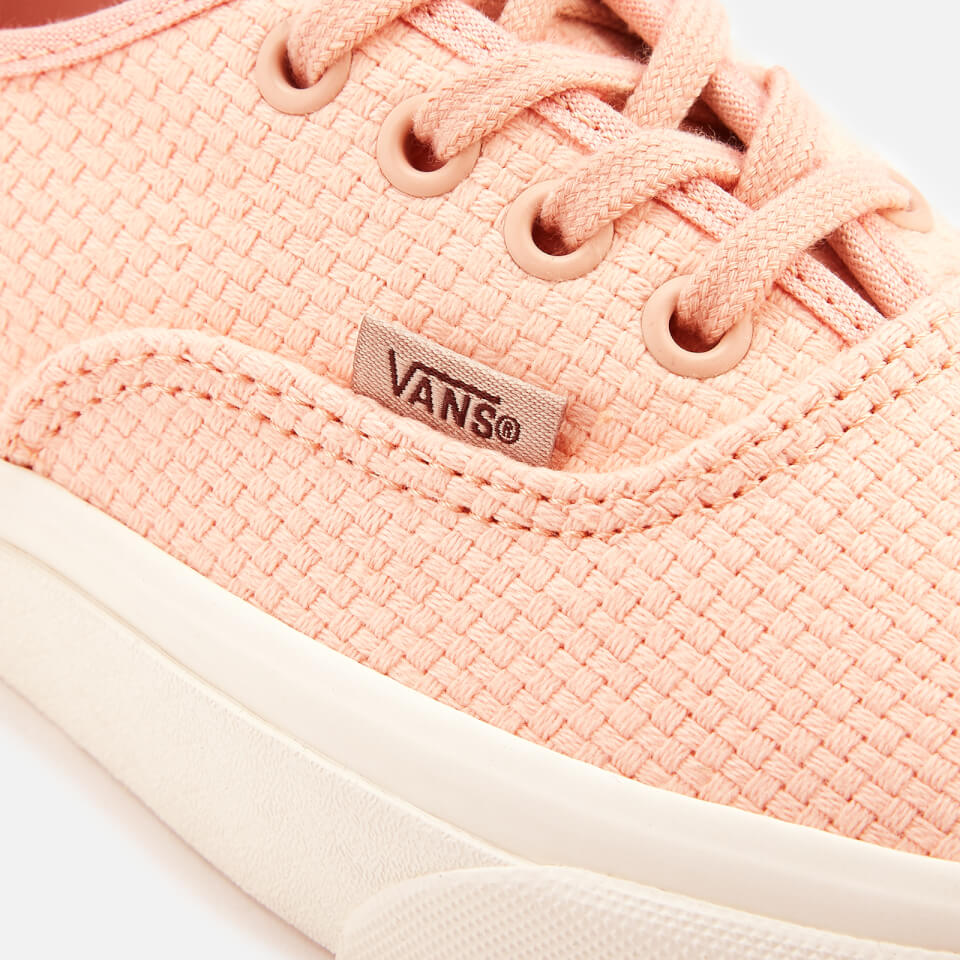 Woven check vans cheap