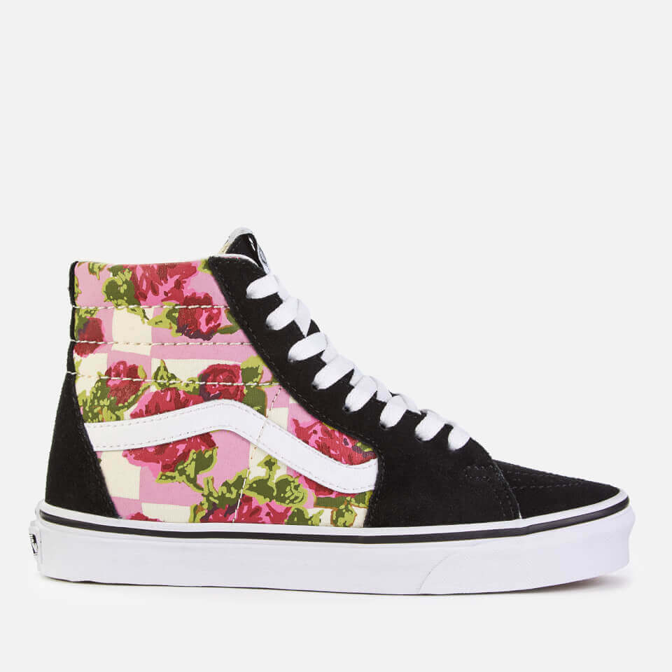 Vans Women s Romantic Floral Sk8 Hi Trainers Multi True White Allsole
