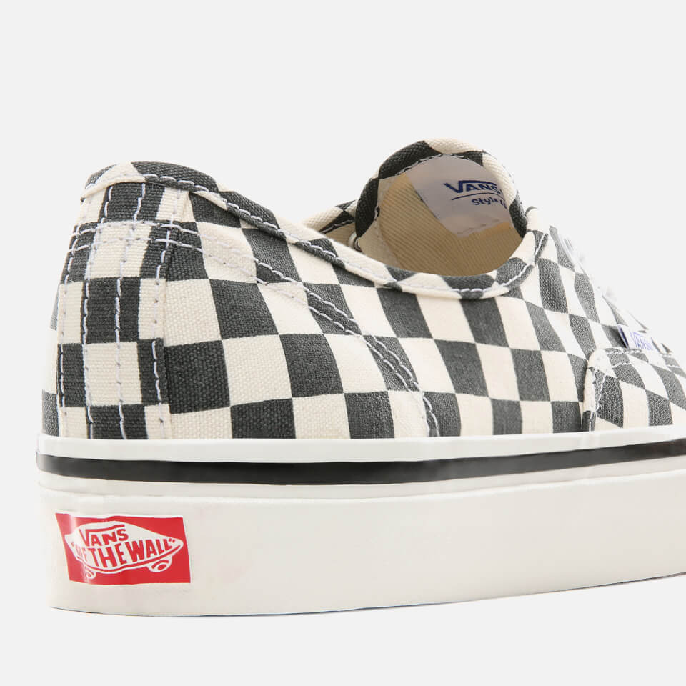 Vans Anaheim Authentic 44 Dx Trainers Black Check Allsole