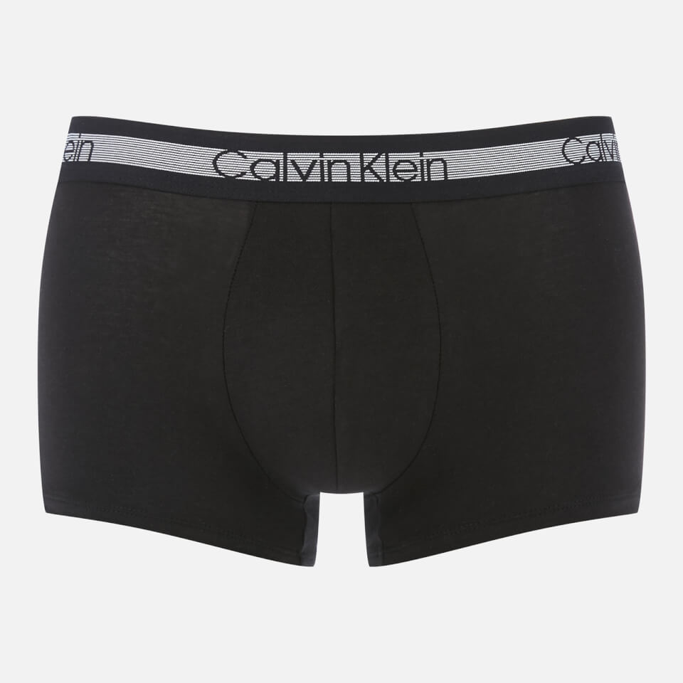 Calvin Klein Men's 3 Pack Trunk Boxer Shorts - Black