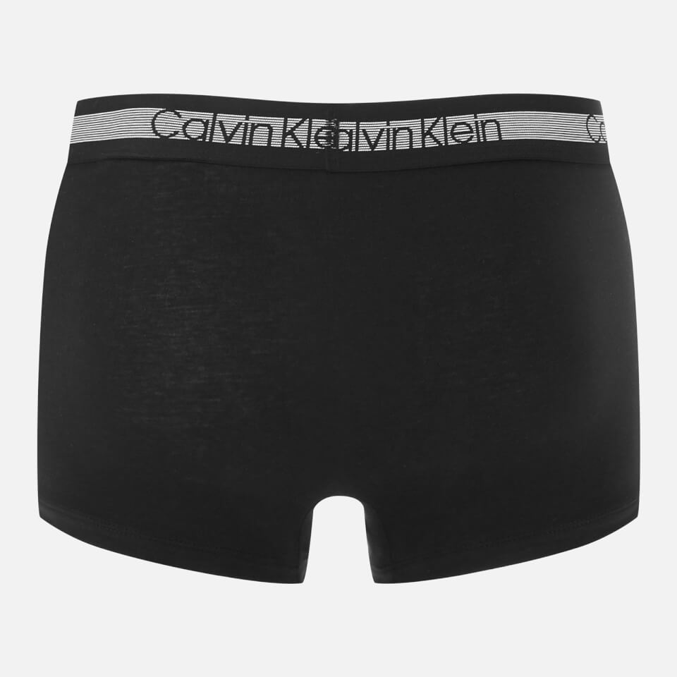 Calvin Klein Men's 3 Pack Trunk Boxer Shorts - Black