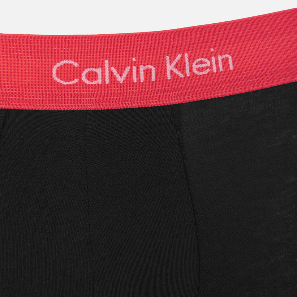 Calvin Klein Men's 3 Pack Boxer Briefs - Black/Cayenne/Airforce