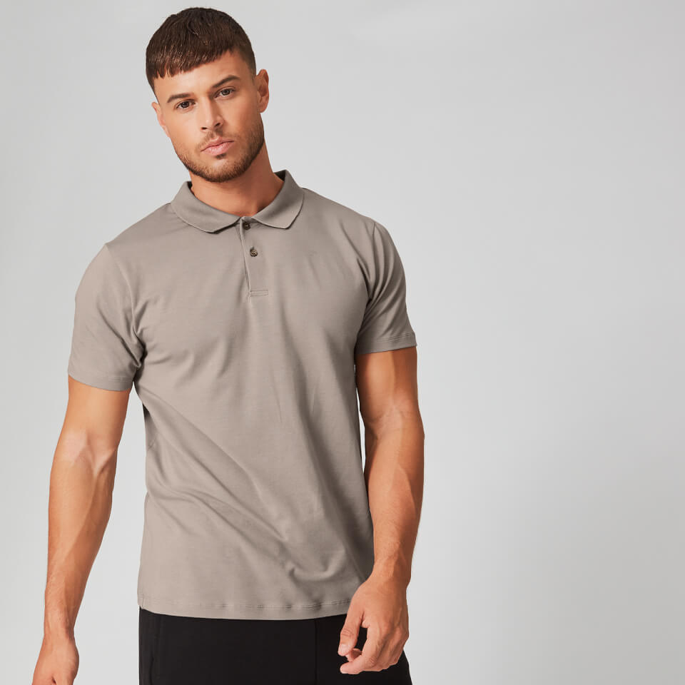 Luxe Classic Polo - Quarry