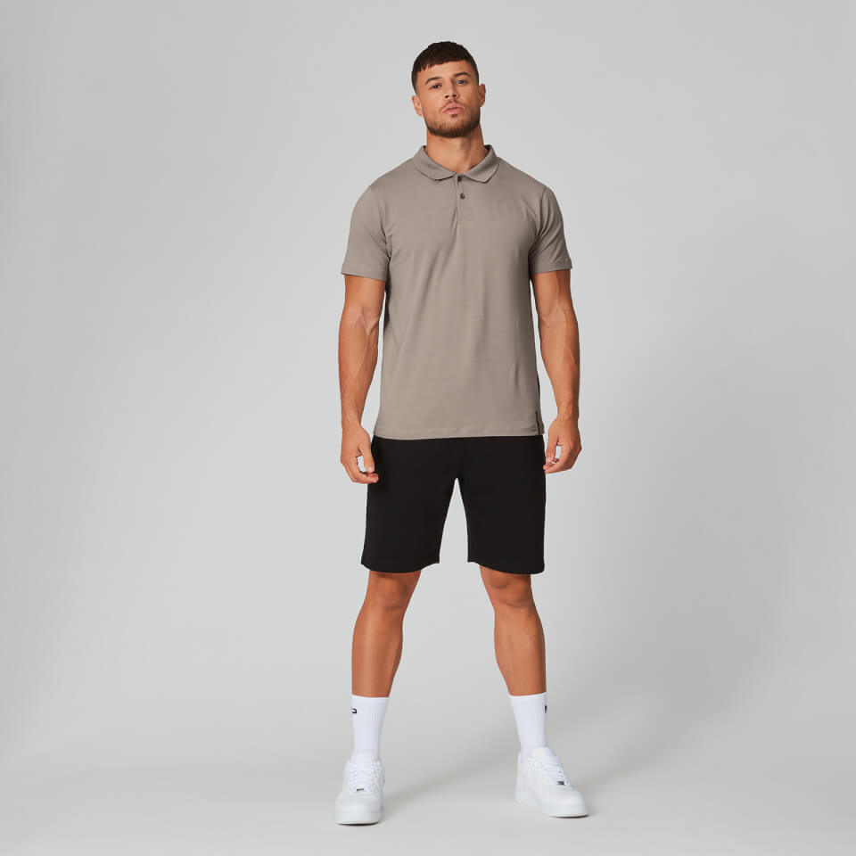 Luxe Classic Polo - Quarry