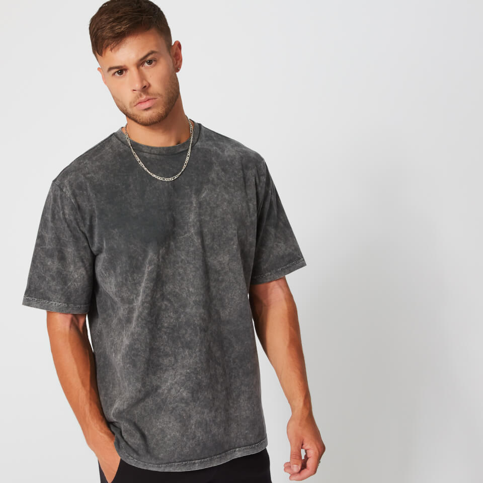 Men's Acid Wash Overhead T-Shirt | Grey | MYPROTEIN™
