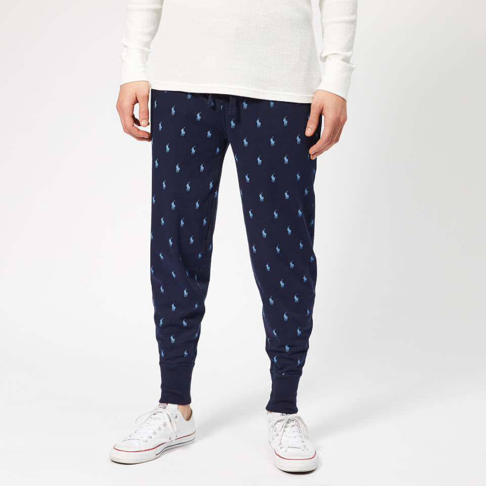 Polo Ralph Lauren Men s All Over Pony Joggers Cruise Navy Coggles