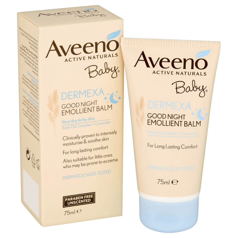 Aveeno Baby Dermexa Good Night Emollient Balm 75ml