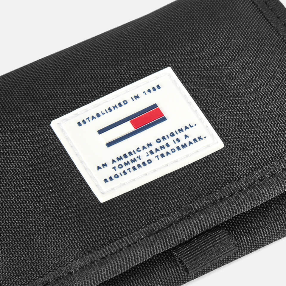 Tommy Hilfiger Men's Urban Tech Trifold Wallet - Black