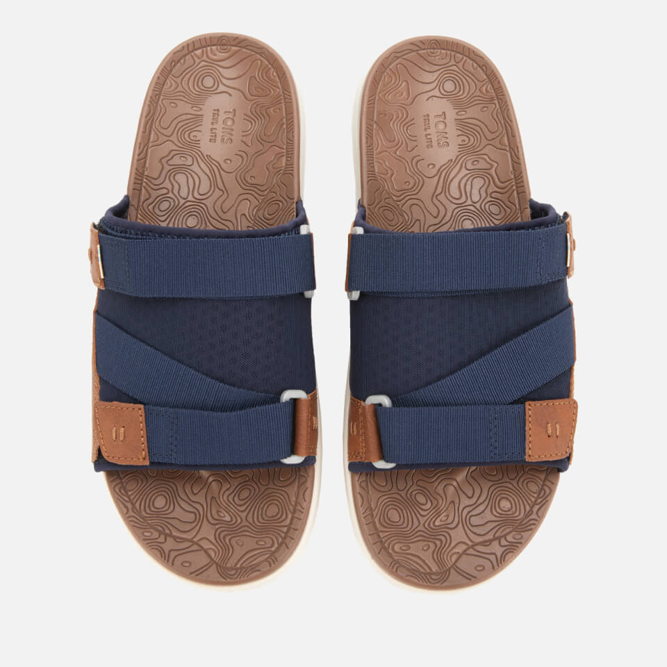 TOMS Men s Trvl Vegan Lite Sandals Navy