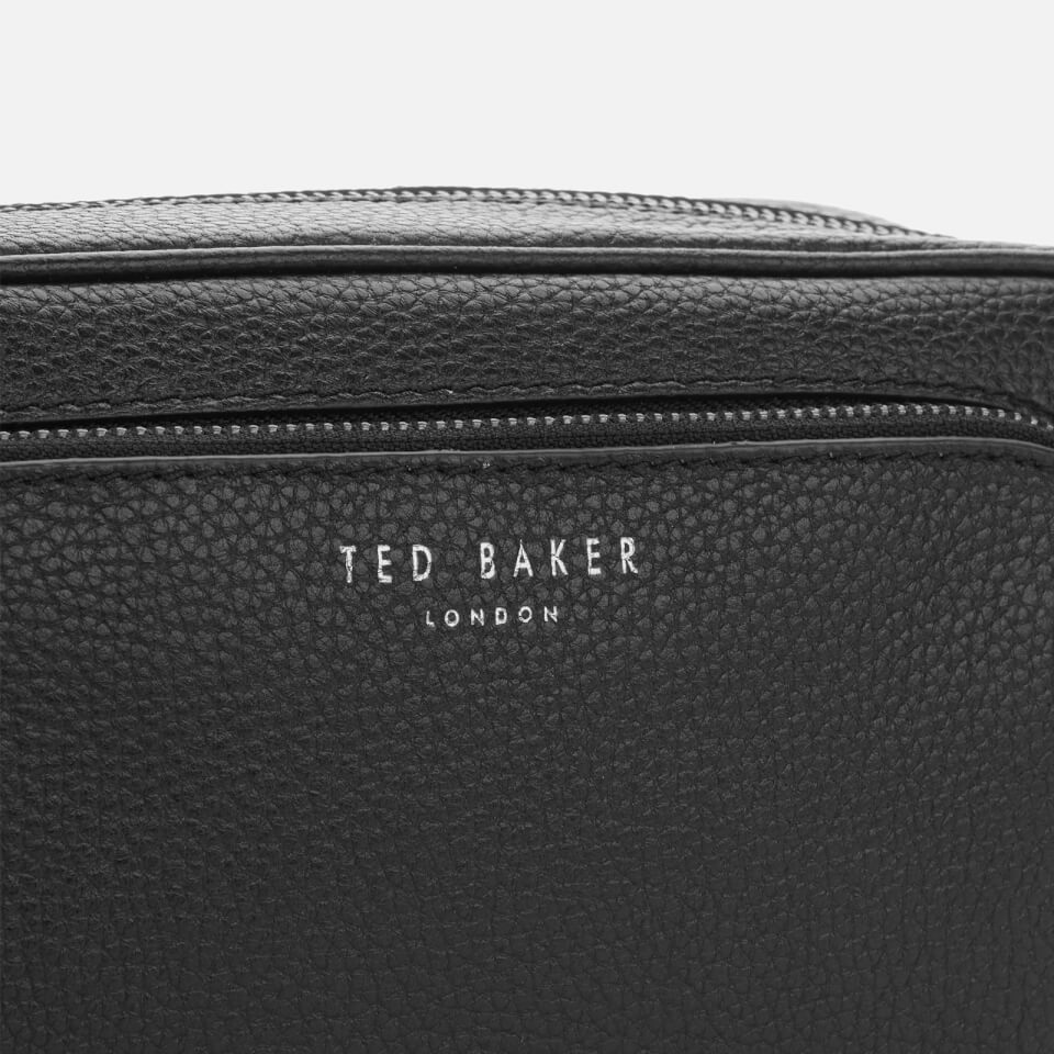 Ted Baker Men's Razor Leather Wash Bag - Black