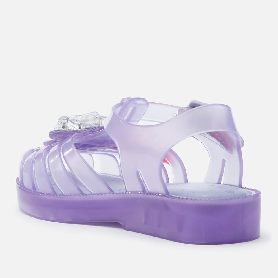 Mini melissa best sale shell sandals