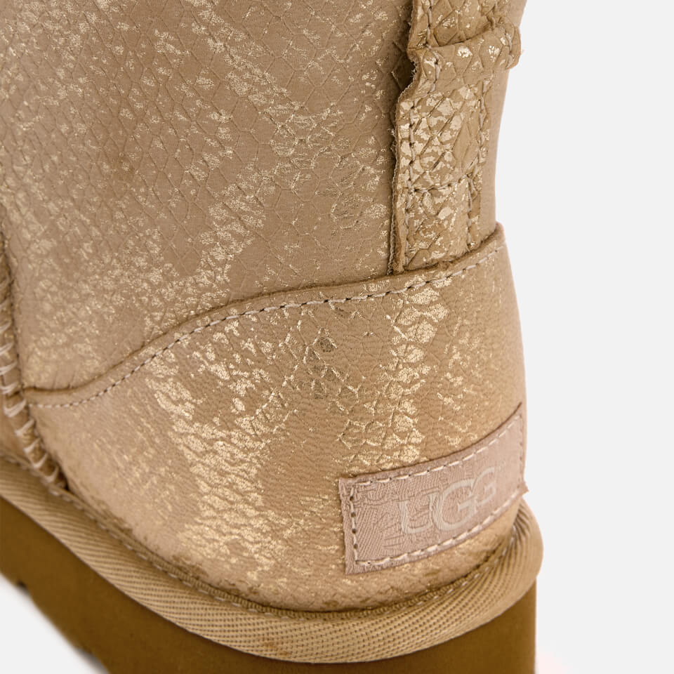 Ugg metallic snake boot hotsell