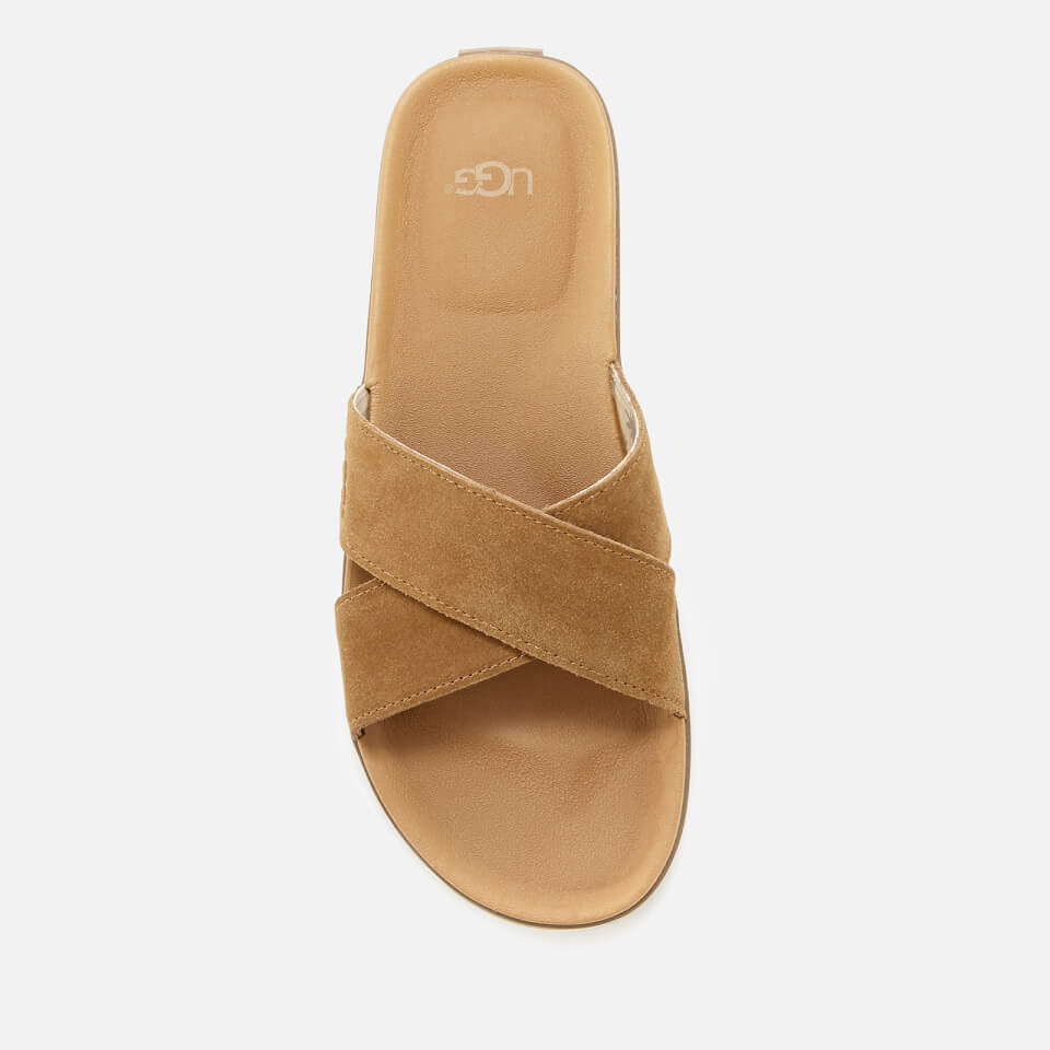 UGG Men s Beach Slide Sandals Chestnut